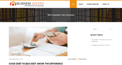 Desktop Screenshot of businessaccent.com